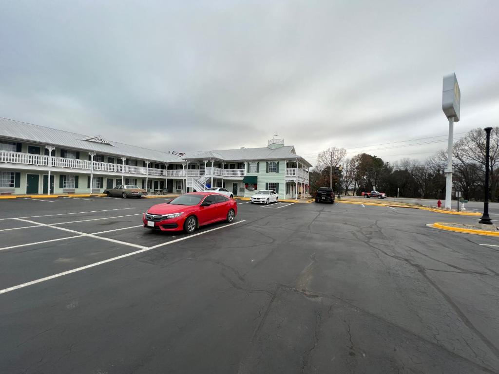 O edifício em que o motel americano se localiza