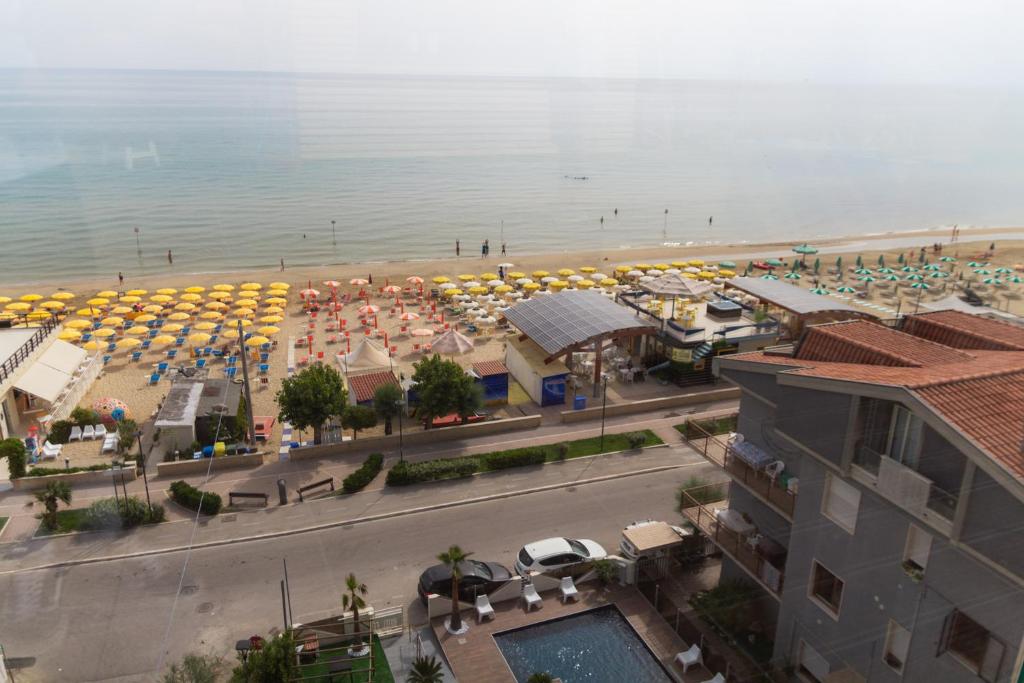 Nespecifikovaný výhled na moře nebo výhled na moře při pohledu z hotelu
