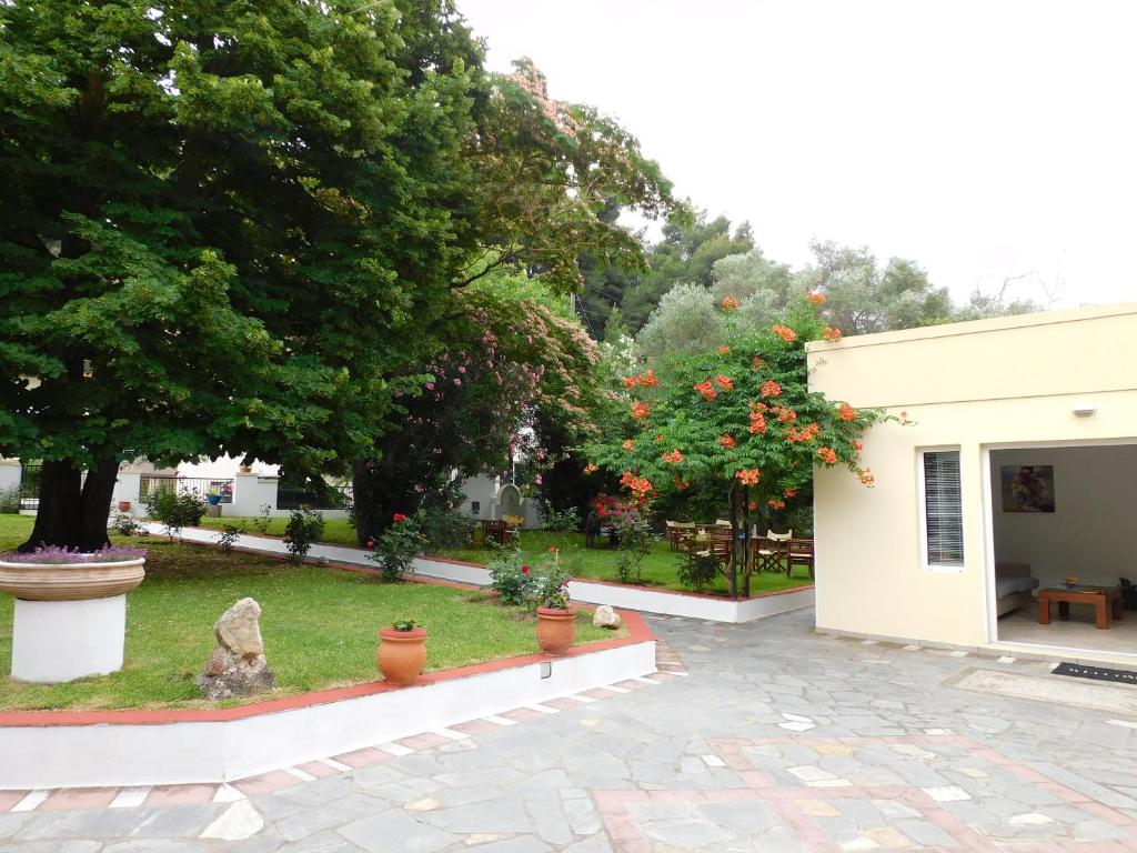 Zahrada ubytování Hotel Maria