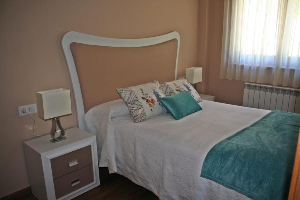 Cama o camas de una habitación en Los Casares