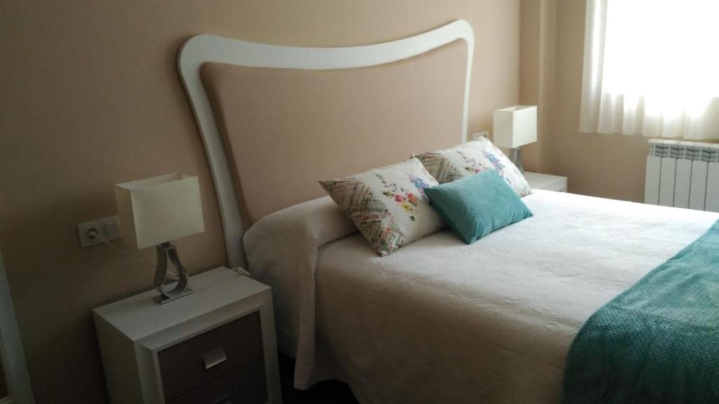 Cama o camas de una habitación en Los Casares