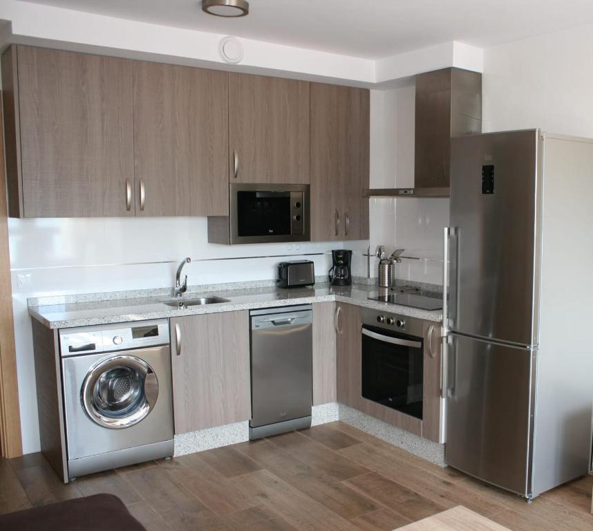 Una cocina o zona de cocina en Los Casares