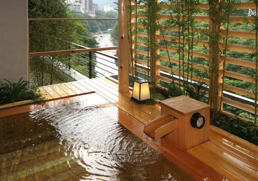 Fotografie z fotogalerie ubytování Kinugawa Onsen Sanraku v destinaci Nikko