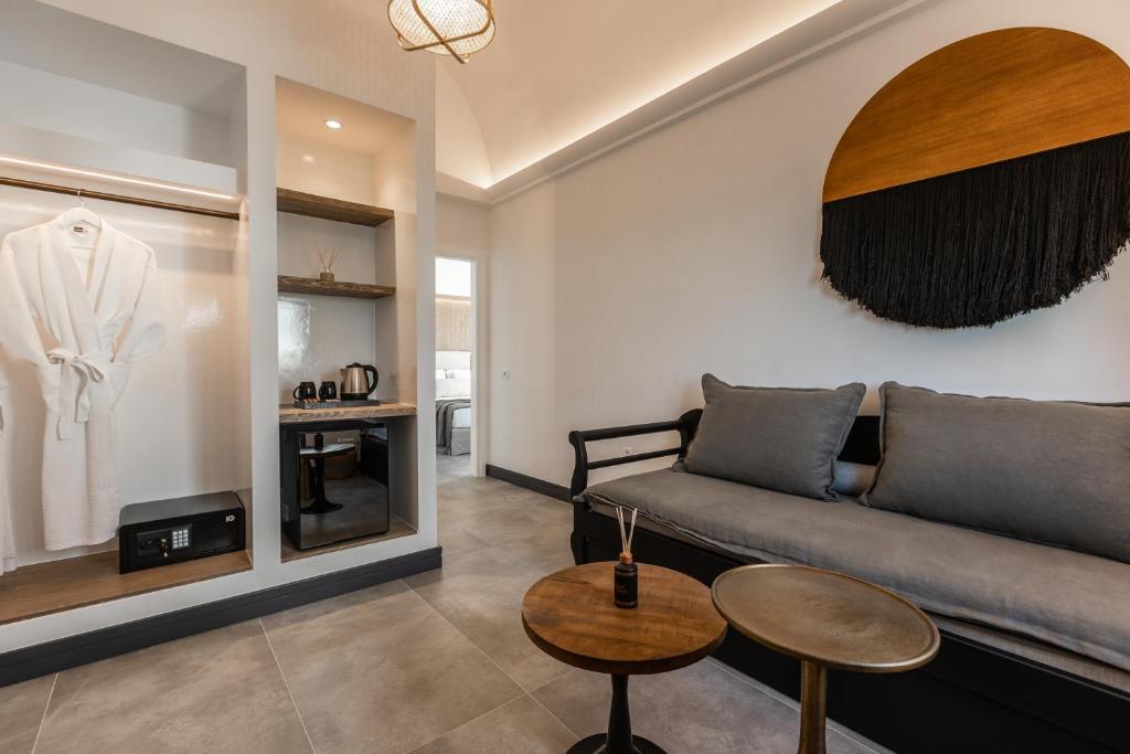 Kuchyň nebo kuchyňský kout v ubytování Vineyard Exclusive Suites