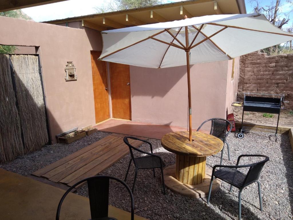 Siseõu või muu väliala majutusasutuses Aji Verde Hostel San Pedro
