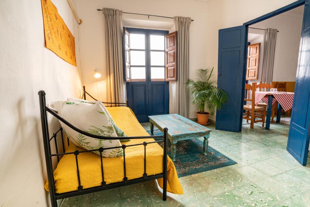 Zona de estar de Limonero bnb