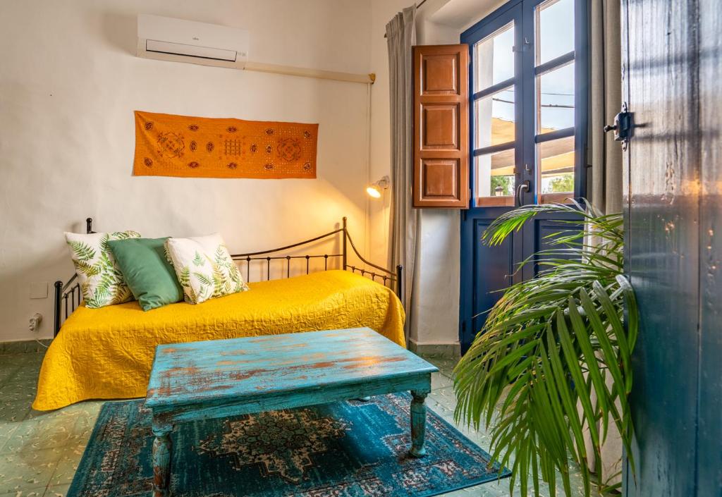 Cama o camas de una habitación en Limonero bnb