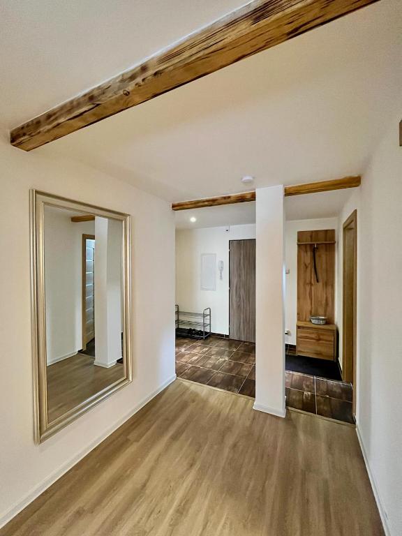 Postel nebo postele na pokoji v ubytování Apartmán Potůček