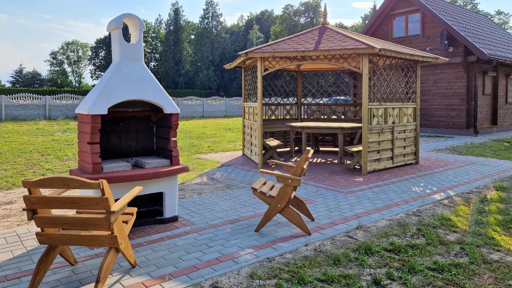 Vonkajšia záhrada v ubytovaní Orli Domek