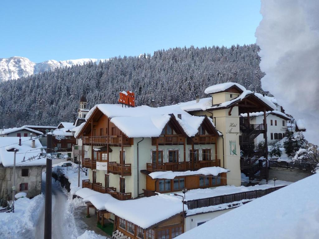 Hotel Almazzago v zimě