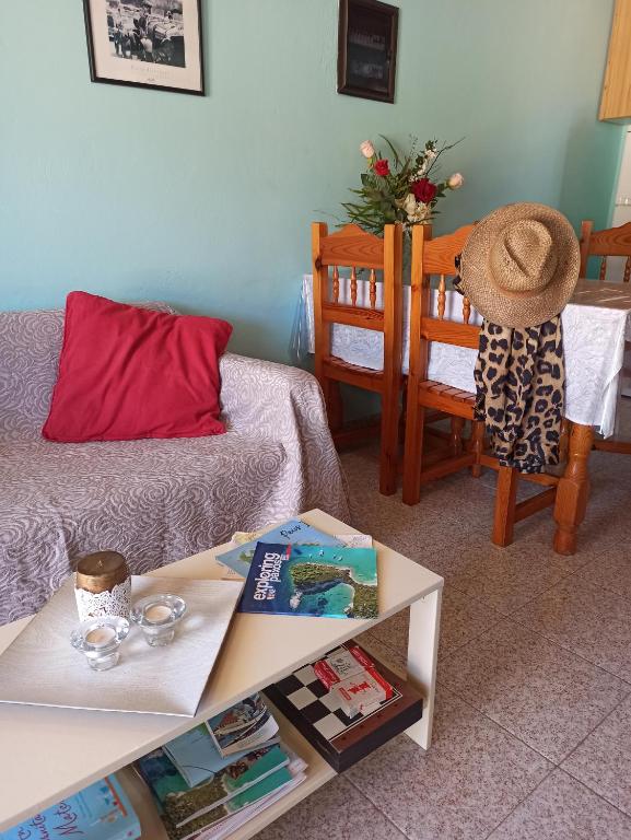 Posezení v ubytování Dimitri's Seaview Studio - Lakka Paxos