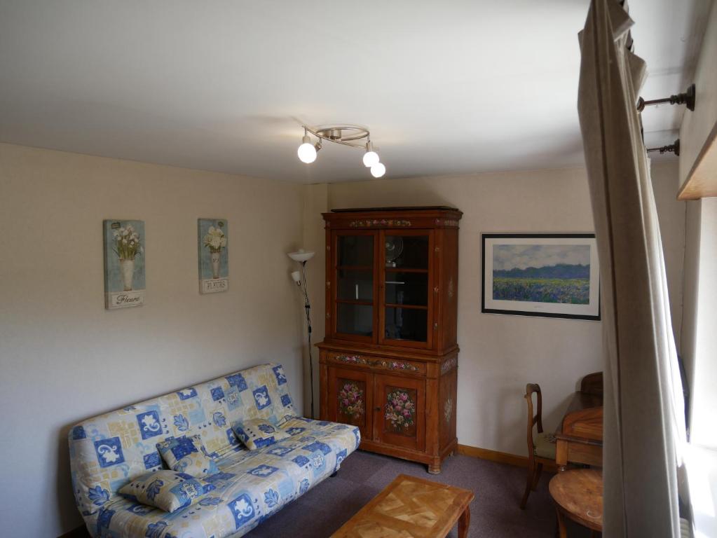 Posezení v ubytování Appartement Sur La Route des Vins d'Alsace