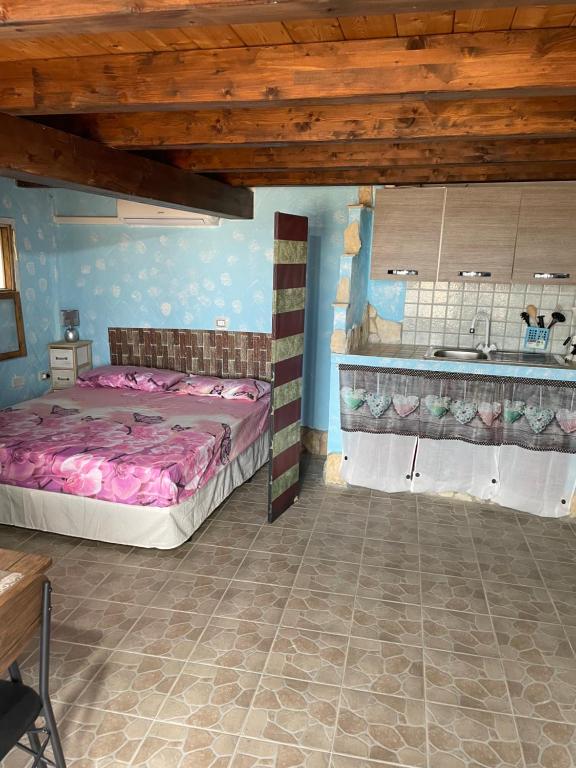 Postel nebo postele na pokoji v ubytování Mini Ottema