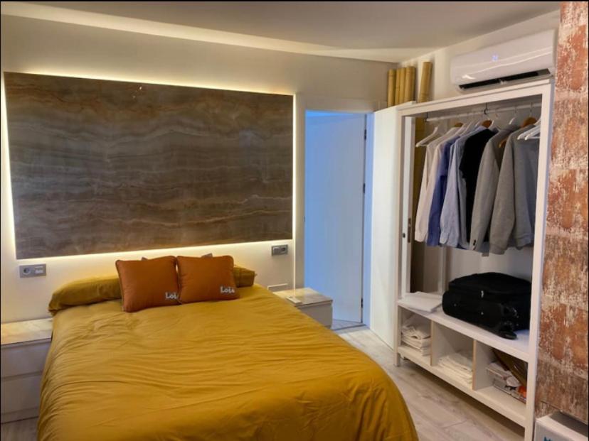 Posteľ alebo postele v izbe v ubytovaní Apartamentos centro Marbella