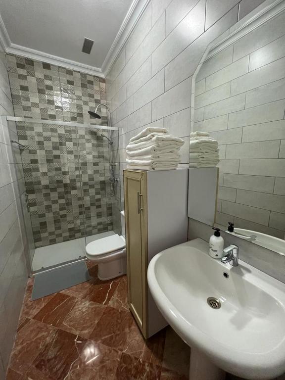 Kúpeľňa v ubytovaní Apartamento Mirador del Tinto centro ciudad