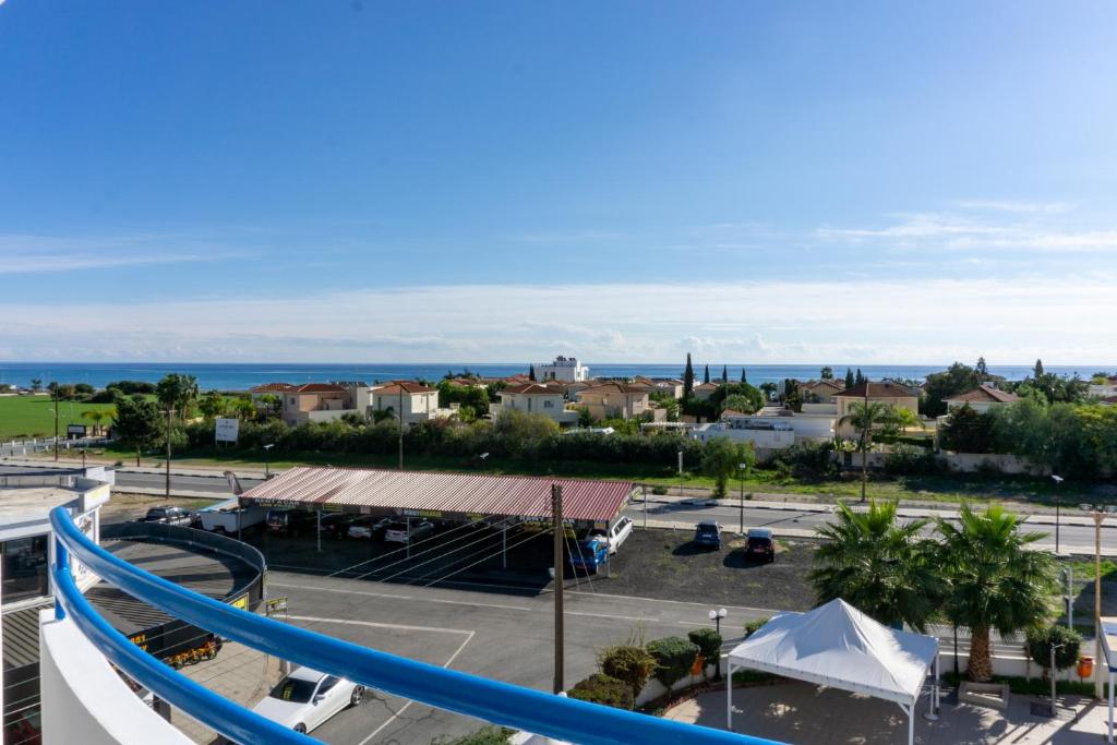 Nespecifikovaný výhled na moře nebo výhled na moře při pohledu z hotelu