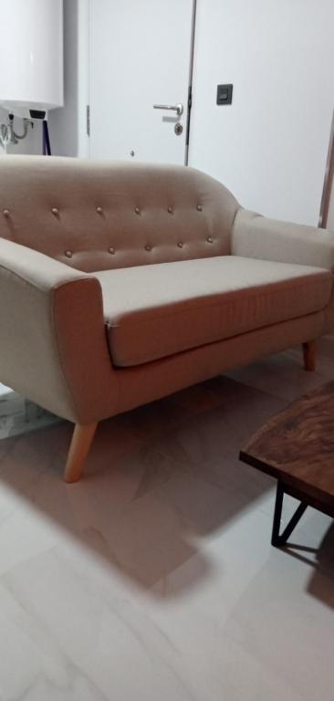 Łóżko lub łóżka w pokoju w obiekcie ESTUDIO Jacuzzi SOL De JEREZ