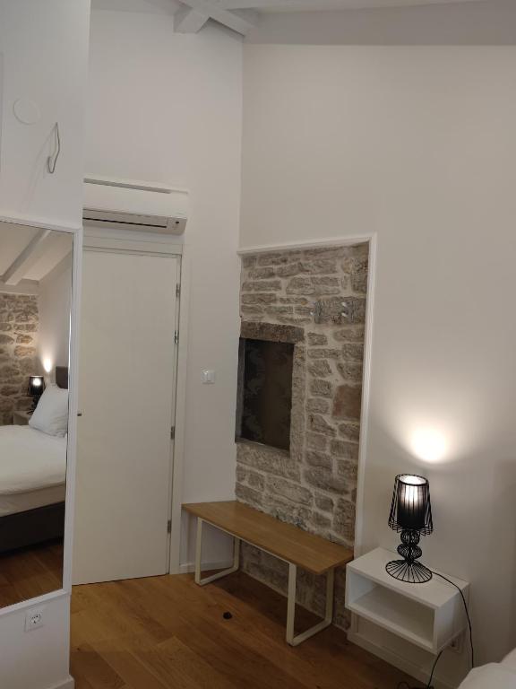 Posteľ alebo postele v izbe v ubytovaní S-Rooms