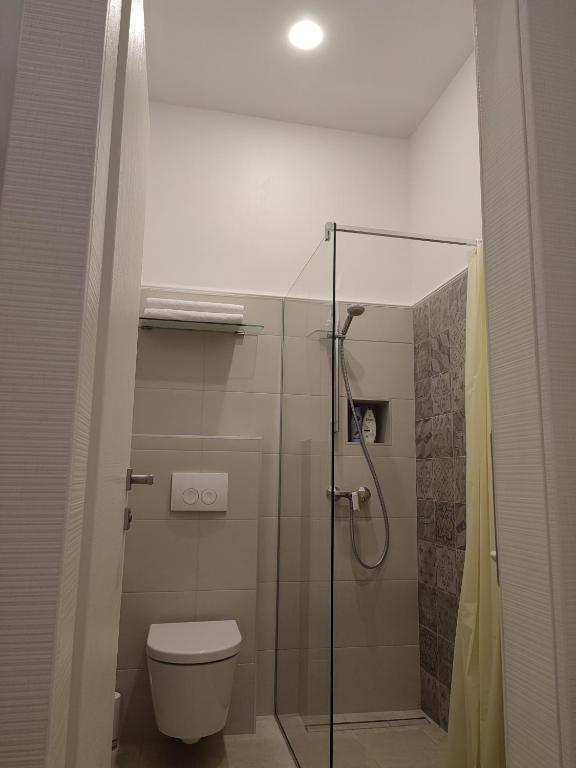 Kúpeľňa v ubytovaní S-Rooms
