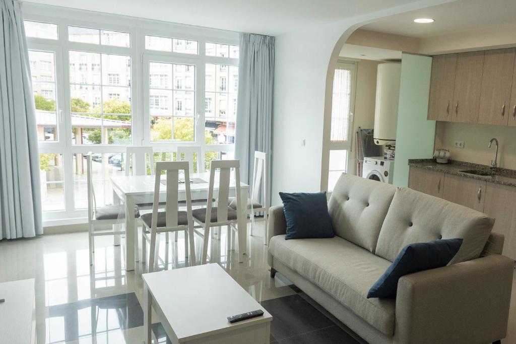 Posedenie v ubytovaní Mercado Cee Galitrips Apartment