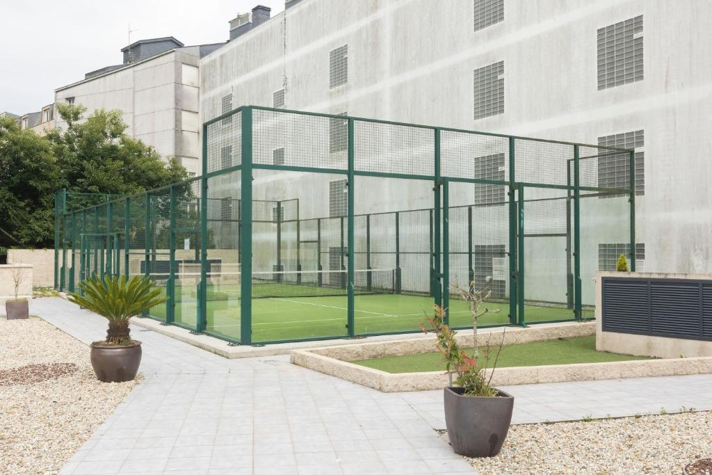 Vonkajšia záhrada v ubytovaní Mercado Cee Galitrips Apartment