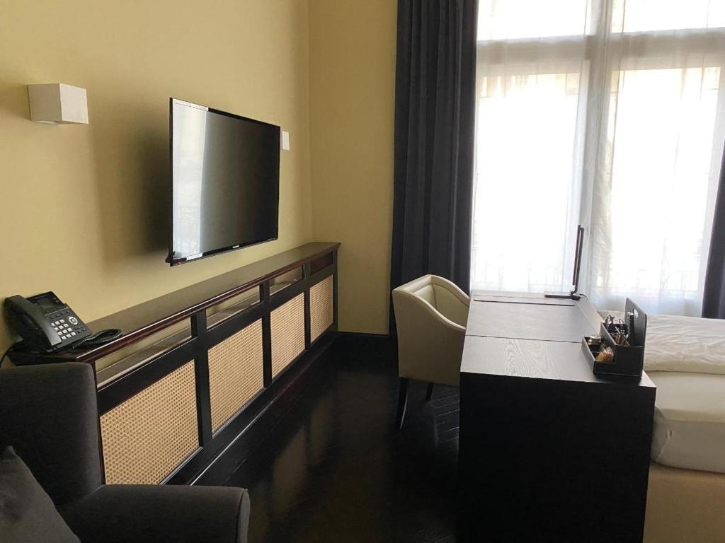 TV o dispositivi per l'intrattenimento presso Hotel Hollerbusch