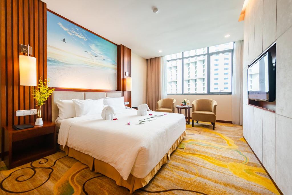 Muong Thanh Luxury Quang Ninh Hotel - Doble Habitación De Lujo Con Vista A La Ciudad