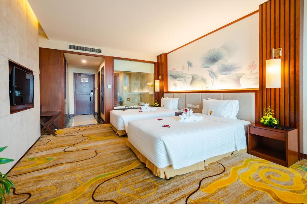 Muong Thanh Luxury Quang Ninh Hotel - Sala Gemela De Lujo Premium Con Vista Al Mar