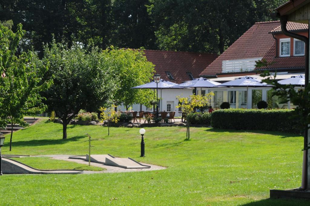 Zahrada ubytování Landhotel Baumanns Hof