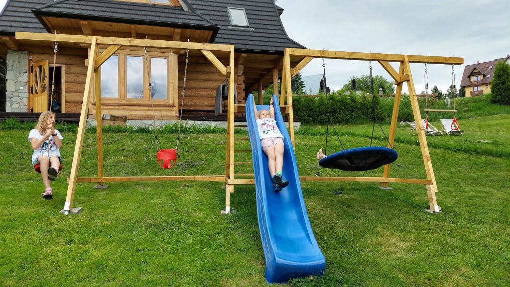 Detský kútik v ubytovaní Zakodomki Apartement Pyzdra