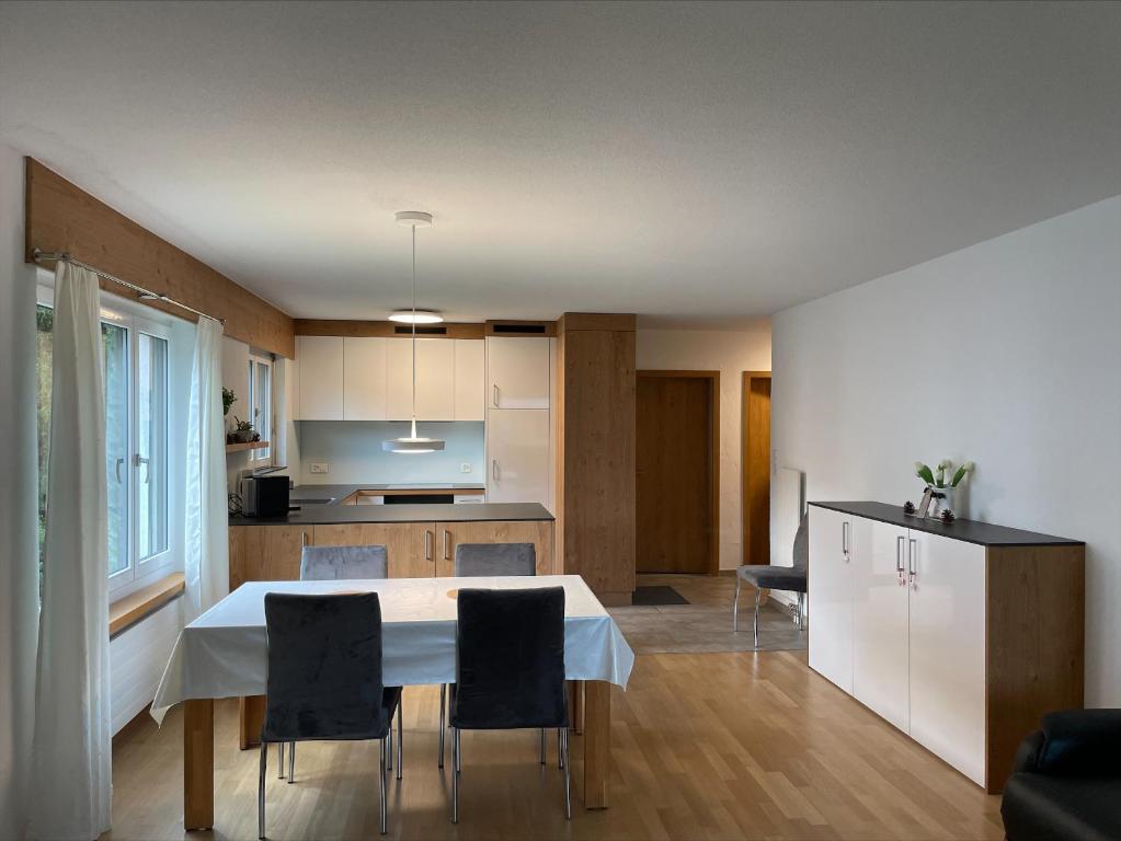 Kuchyň nebo kuchyňský kout v ubytování Seegarten A (361 Ku)