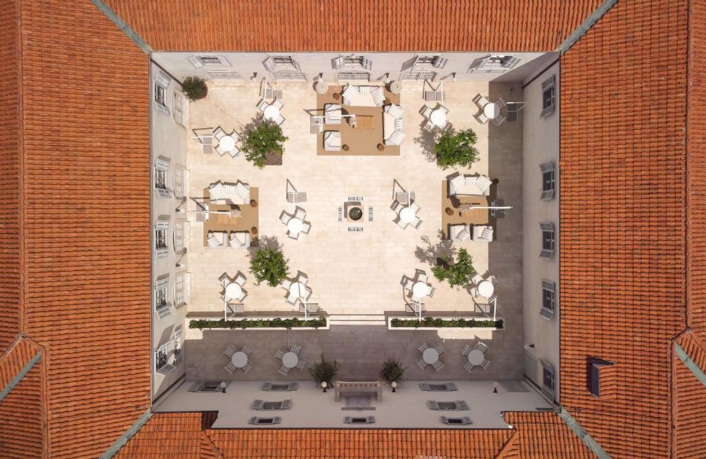 Půdorys ubytování Heritage Hotel Kaštelet
