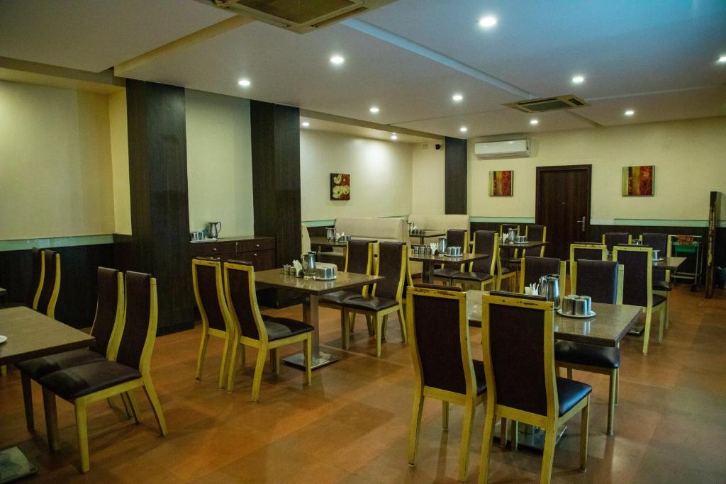Restaurace v ubytování Arunaachalaa Resiidency