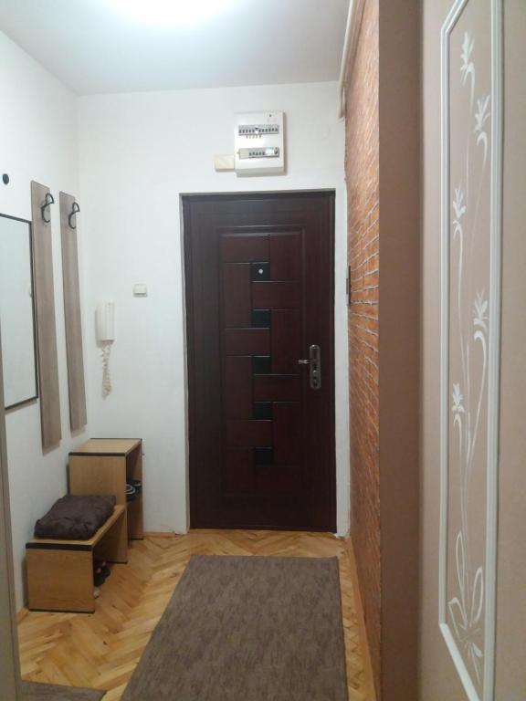 Postel nebo postele na pokoji v ubytování Apartman Breza