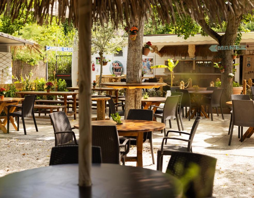 Restaurace v ubytování Camping Classe Village