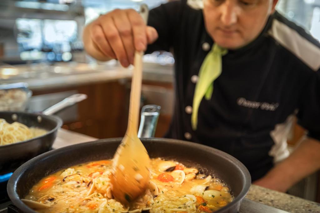 Essen im Resort oder in der Nähe