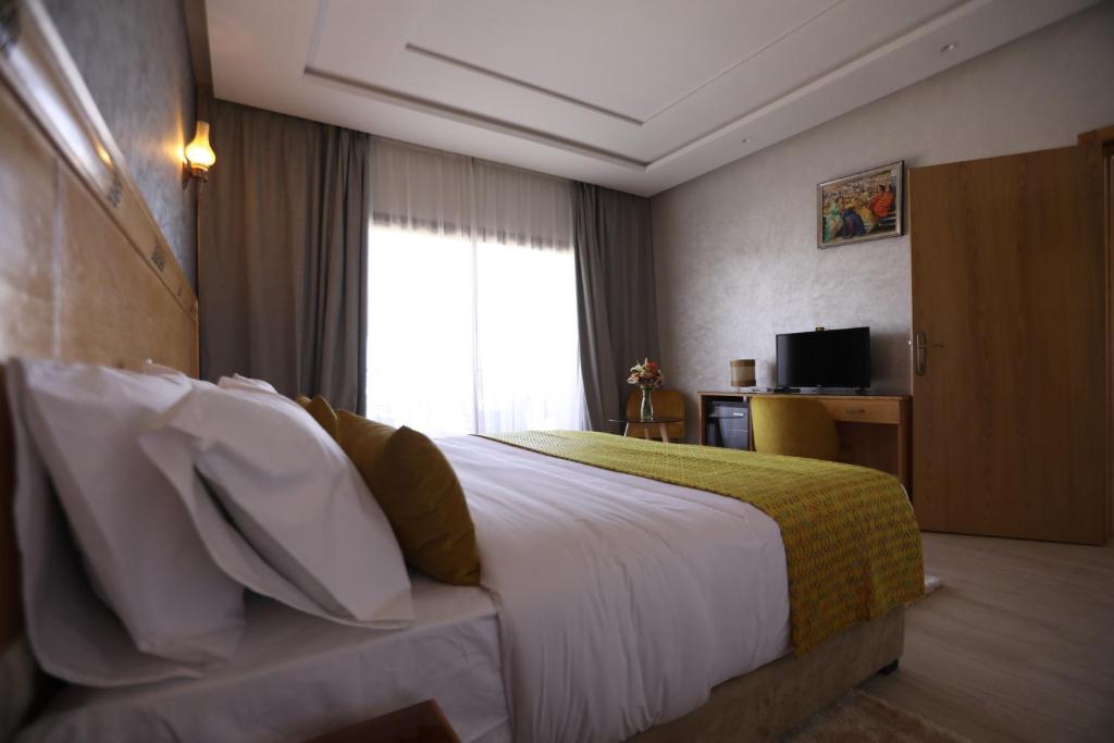 TV a/nebo společenská místnost v ubytování Z Hotel Meknes
