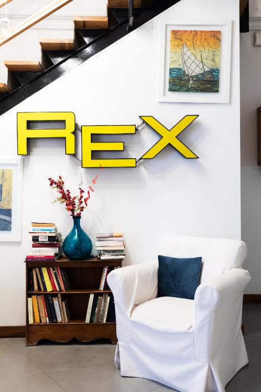Posezení v ubytování Rex Lifestyle Hotel