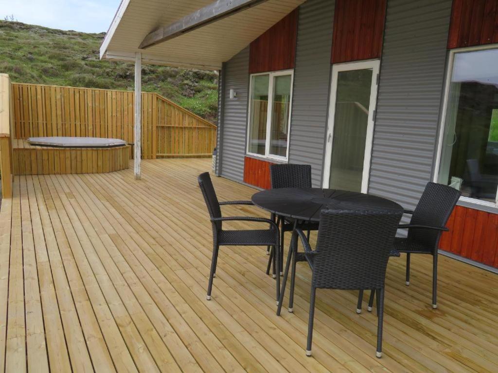Balkón nebo terasa v ubytování Mosas cottages