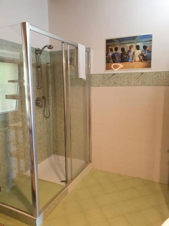 Koupelna v ubytování Casa Ori