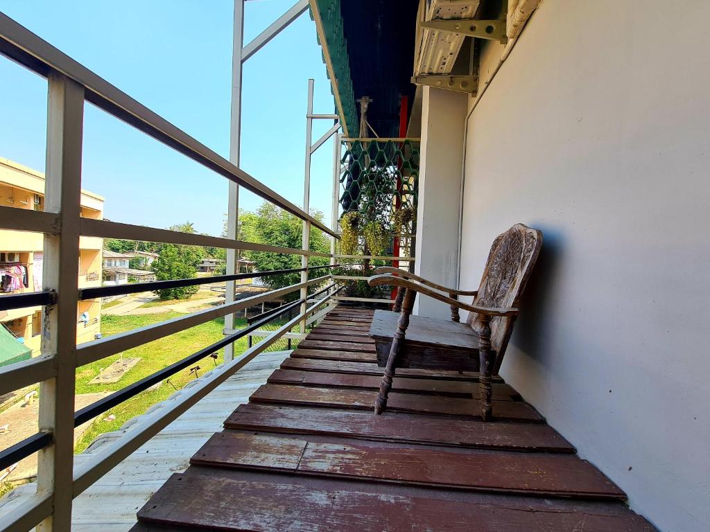 Balkón nebo terasa v ubytování The 8 Factory Hotel Phitsanulok