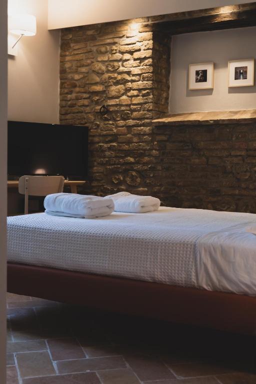 Posteľ alebo postele v izbe v ubytovaní Serra Country House
