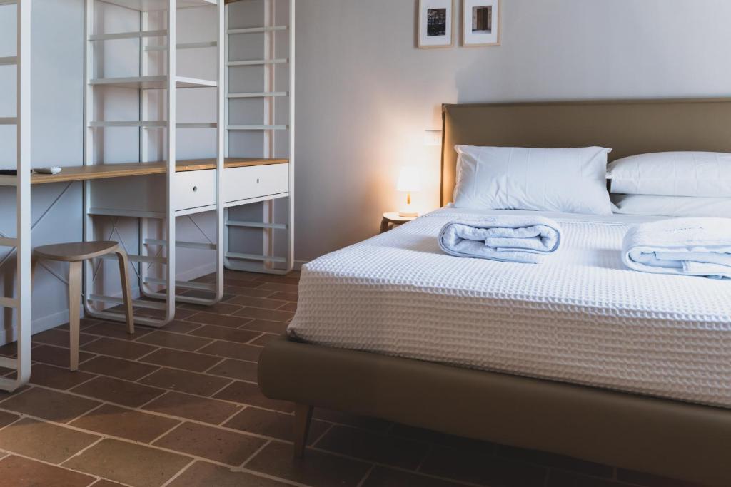 Posteľ alebo postele v izbe v ubytovaní Serra Country House