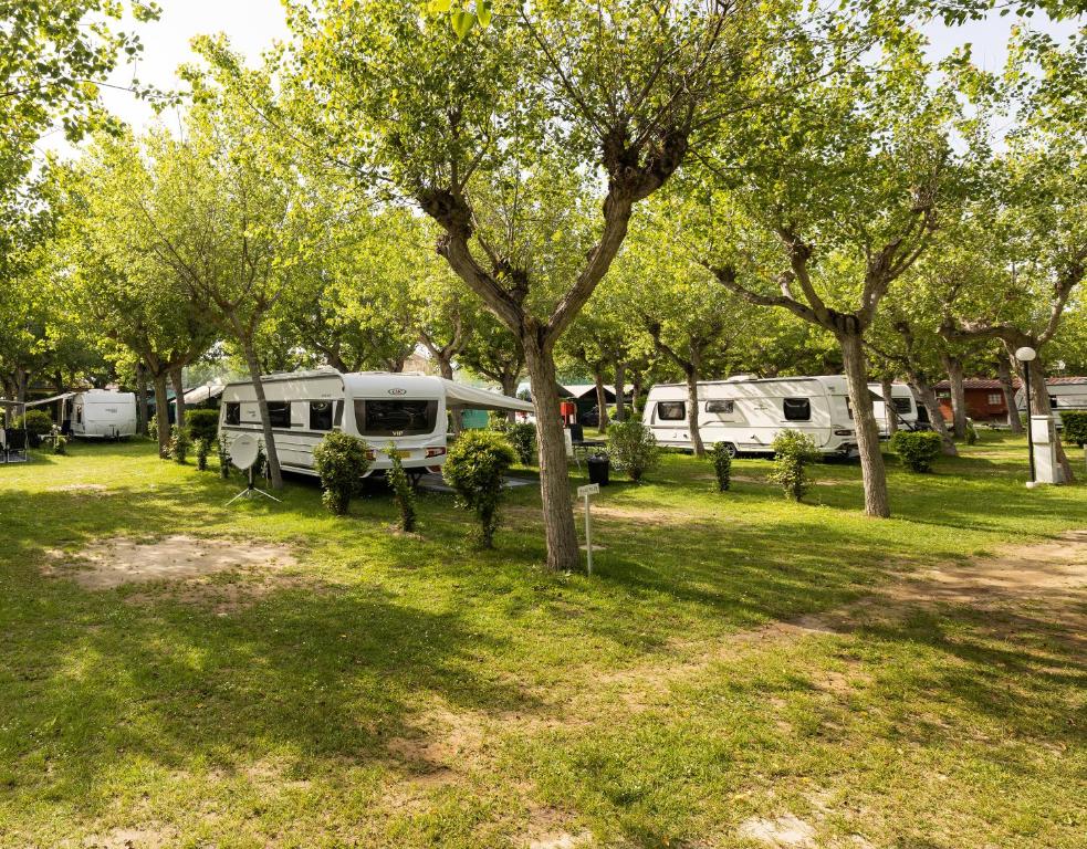 Zahrada ubytování Camping Classe Village