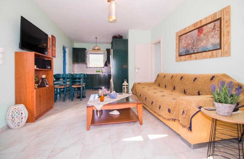 A television and/or entertainment centre at Laconian Collection ''Le Bleu Infini''
