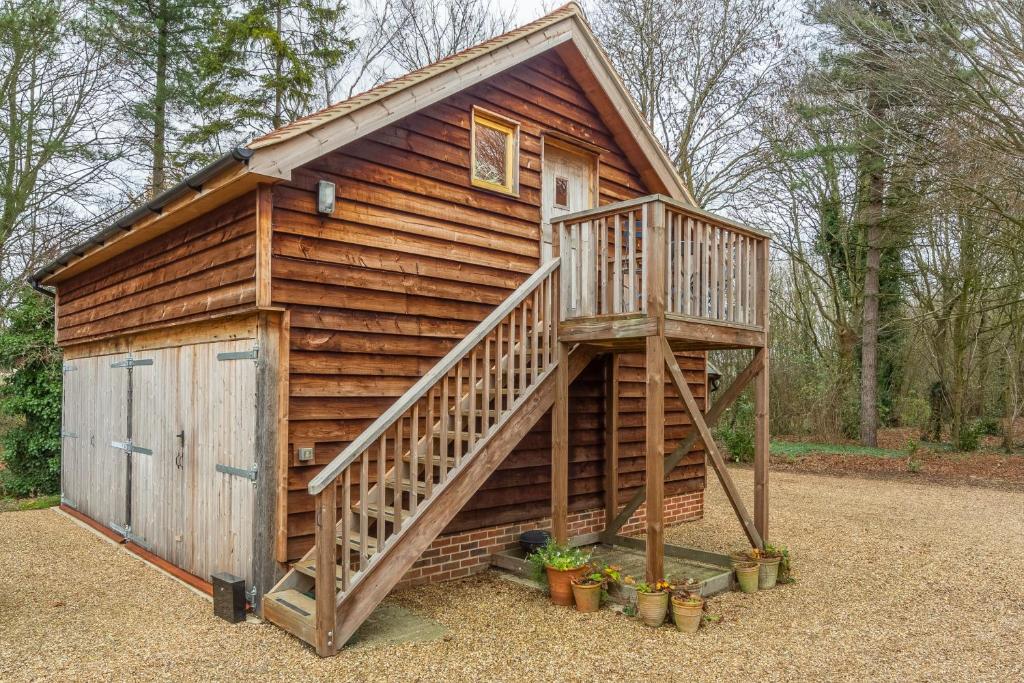 Fotografie z fotogalerie ubytování Woodland Retreat Lodge v destinaci Brundish