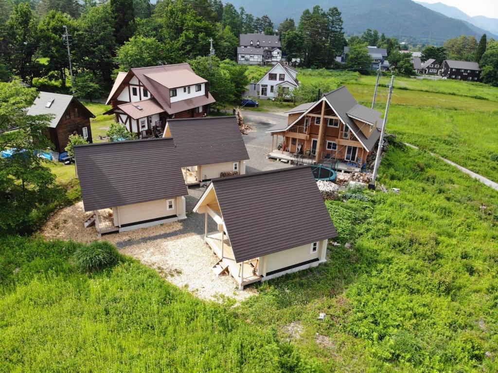 シャレーの近くで見られる自然の景観