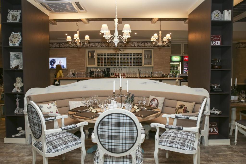 Posezení v ubytování Hotel Nove