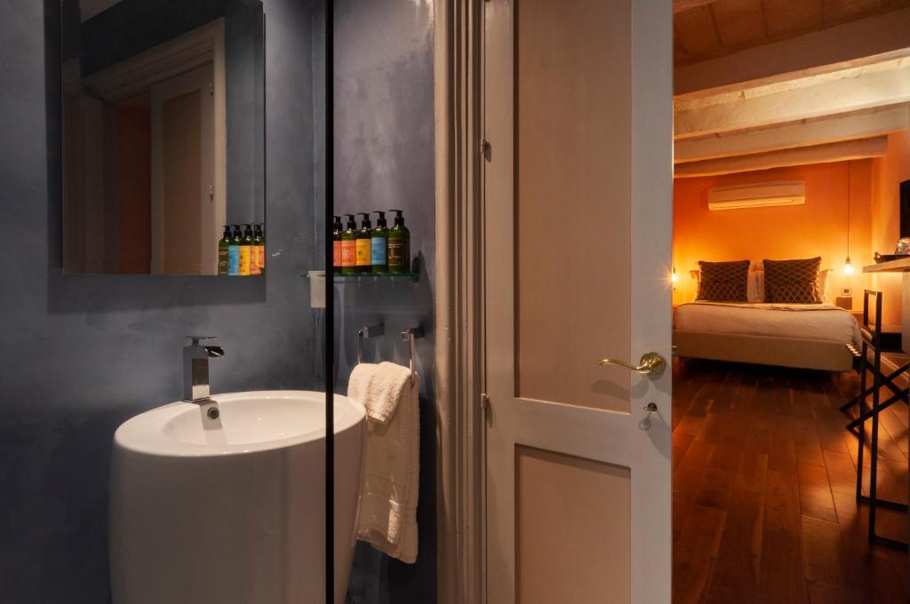 Postel nebo postele na pokoji v ubytování The Coleridge Boutique Hotel In Valletta