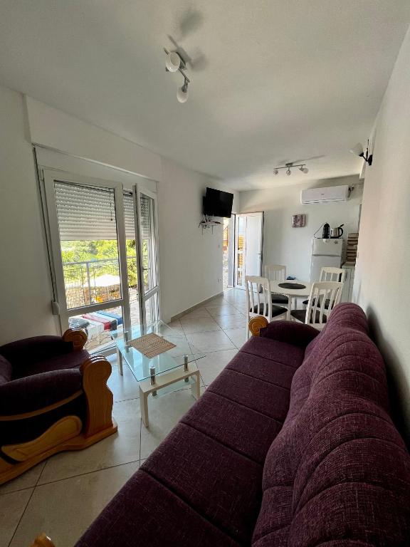 Posezení v ubytování Apartments Apartmani Bojana